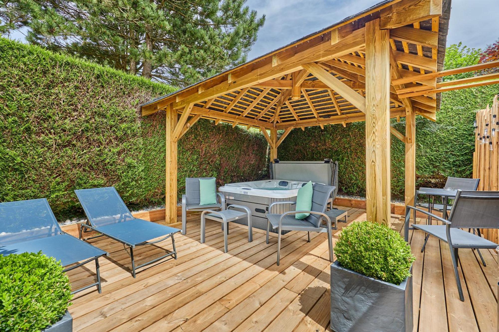 AblonDomaine Du Gros Chene - Terrasses Avec Jacuzzis Privatifs公寓 外观 照片
